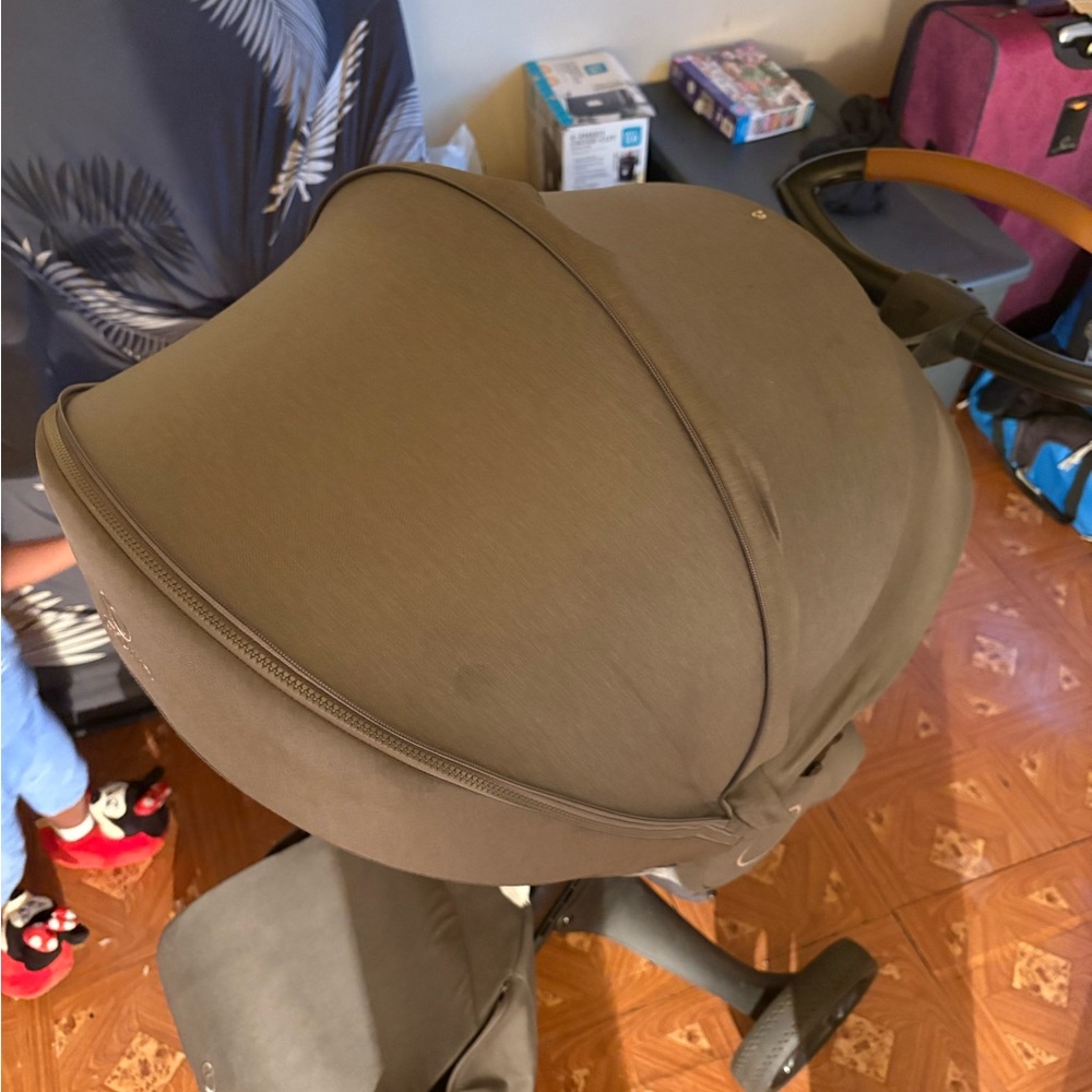 Stokke Brown Stroller Canopy